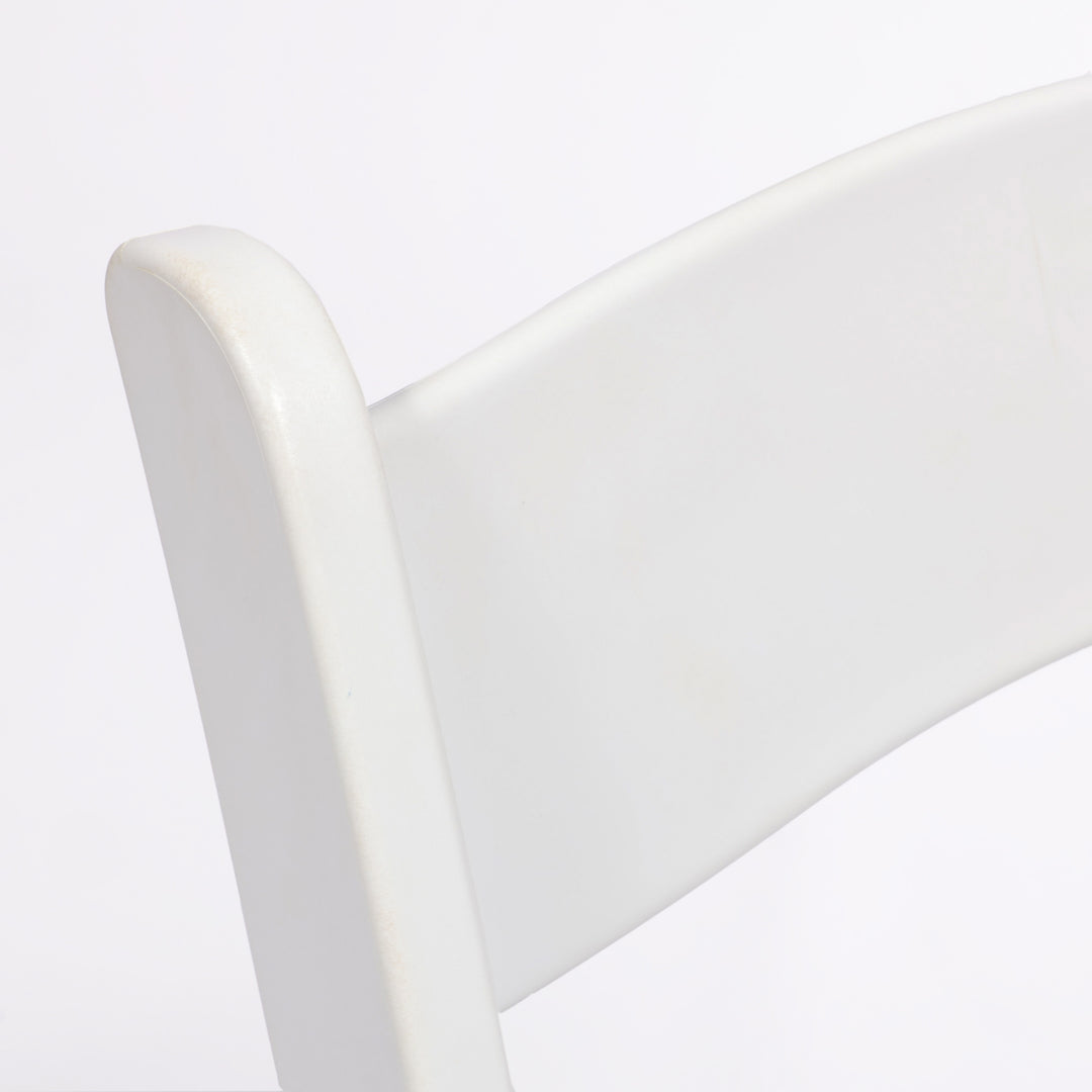 Americana Outdoor Folding Chair - White resin finish