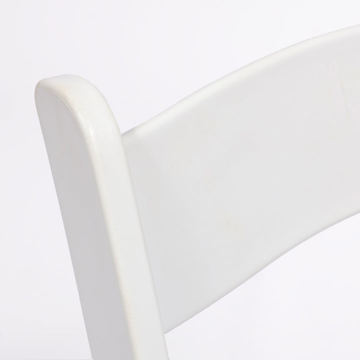 Americana Outdoor Folding Chair - White resin finish