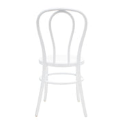 SALE White Resin Bentwood Style Chair (Assembled)