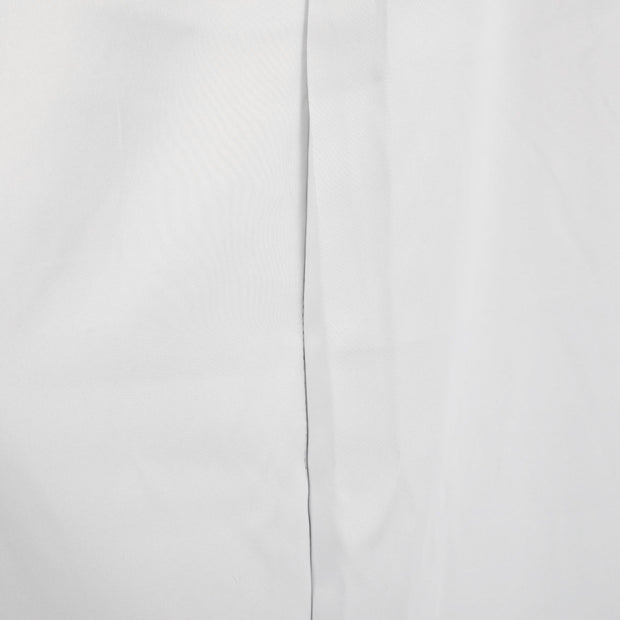 White Blockout Curtain - No Swag - 6 meters length x 3 meters high seem