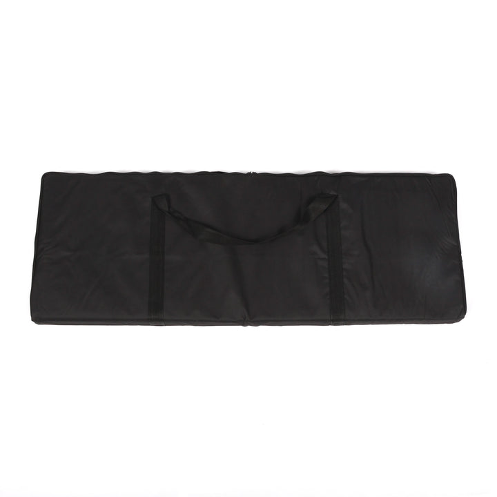 Adjustable Backdrop Stand With Steel Base - Black (3x3m), carry bag closed