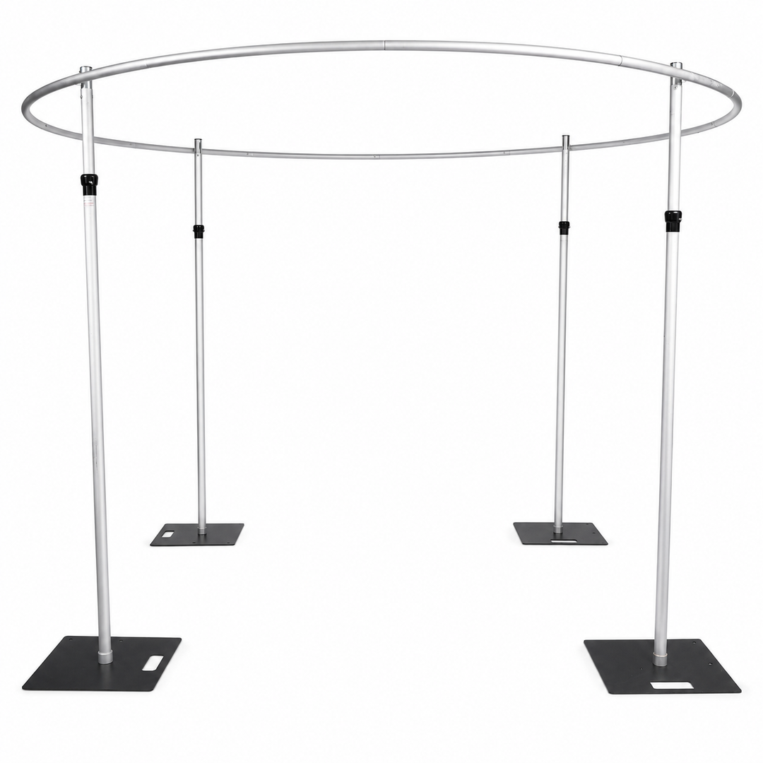Circle Crossbar for Backdrop Stand - Pipe and Drape (3m Diameter)