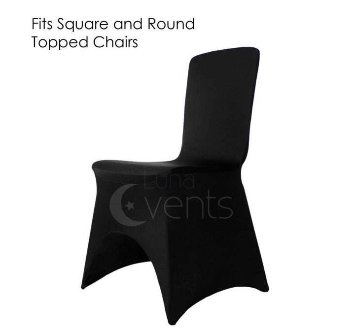 Lycra Chair Covers - Black (190gsm)