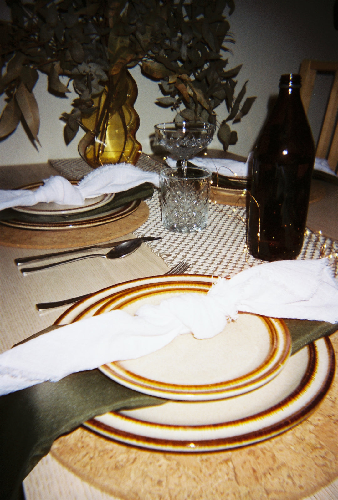 Film photo example - table setting