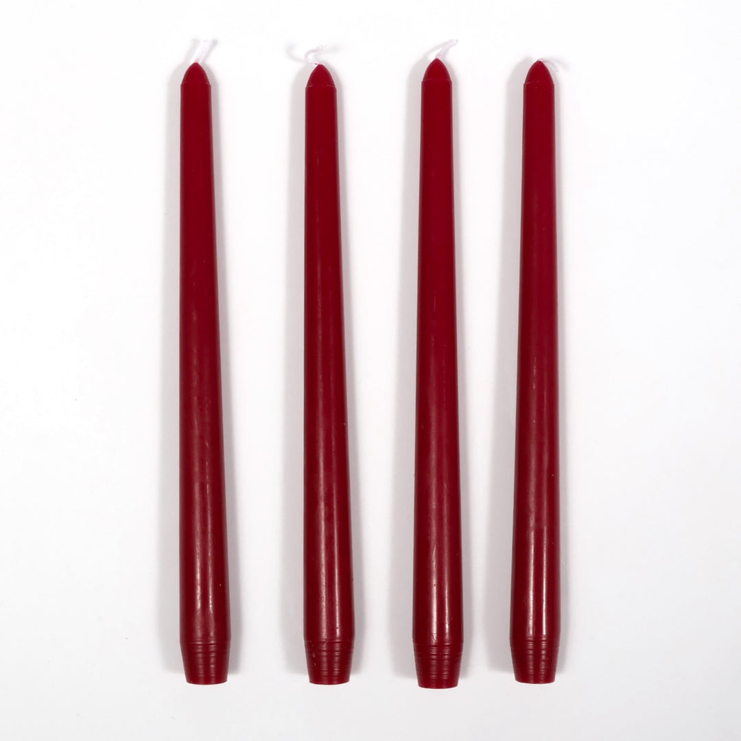 Taper Candles - Burgundy