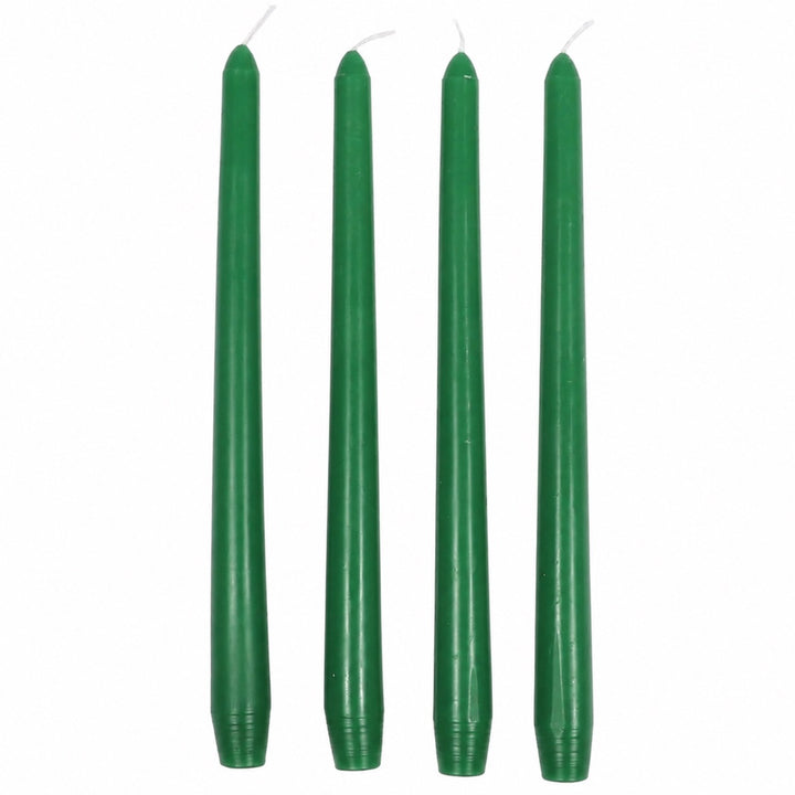CLEARANCE Taper Candles - Olive Green
