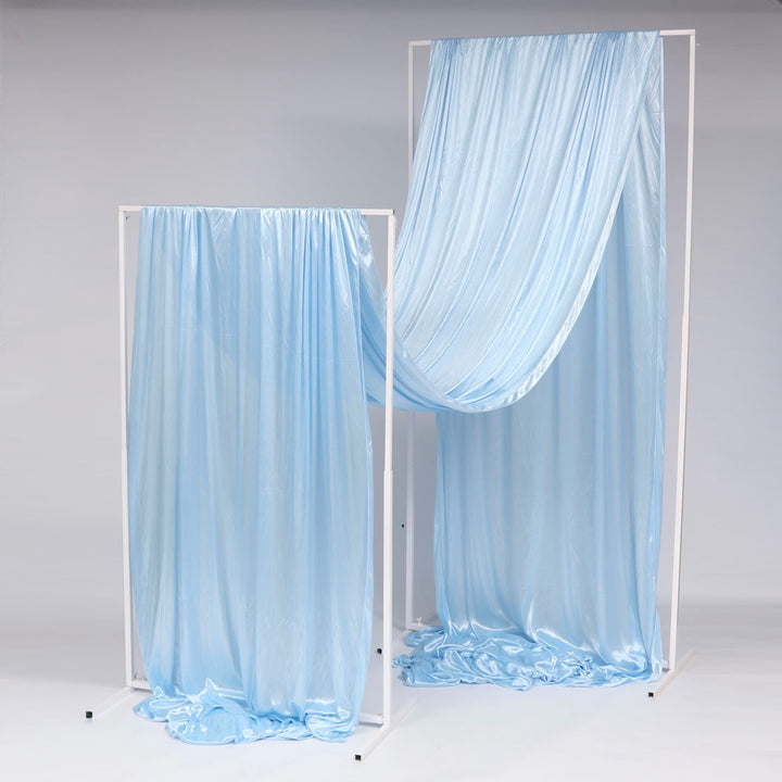 Ceiling Drape Ice Silk - Light Blue (10m) 