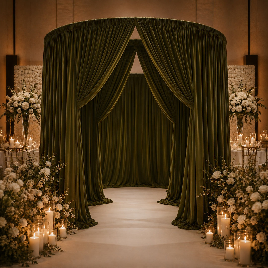 Circle Crossbar for Backdrop Stand - Pipe and Drape (3m Diameter)