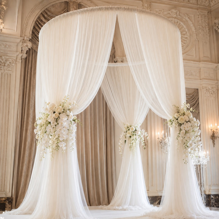 Circle Crossbar for Backdrop Stand - Pipe and Drape (3m Diameter)
