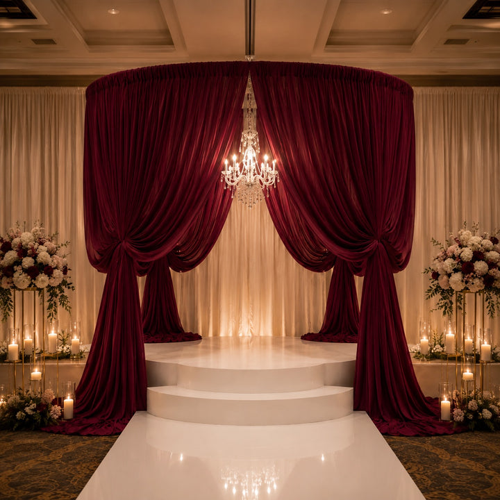 Circle Crossbar for Backdrop Stand - Pipe and Drape (3m Diameter)
