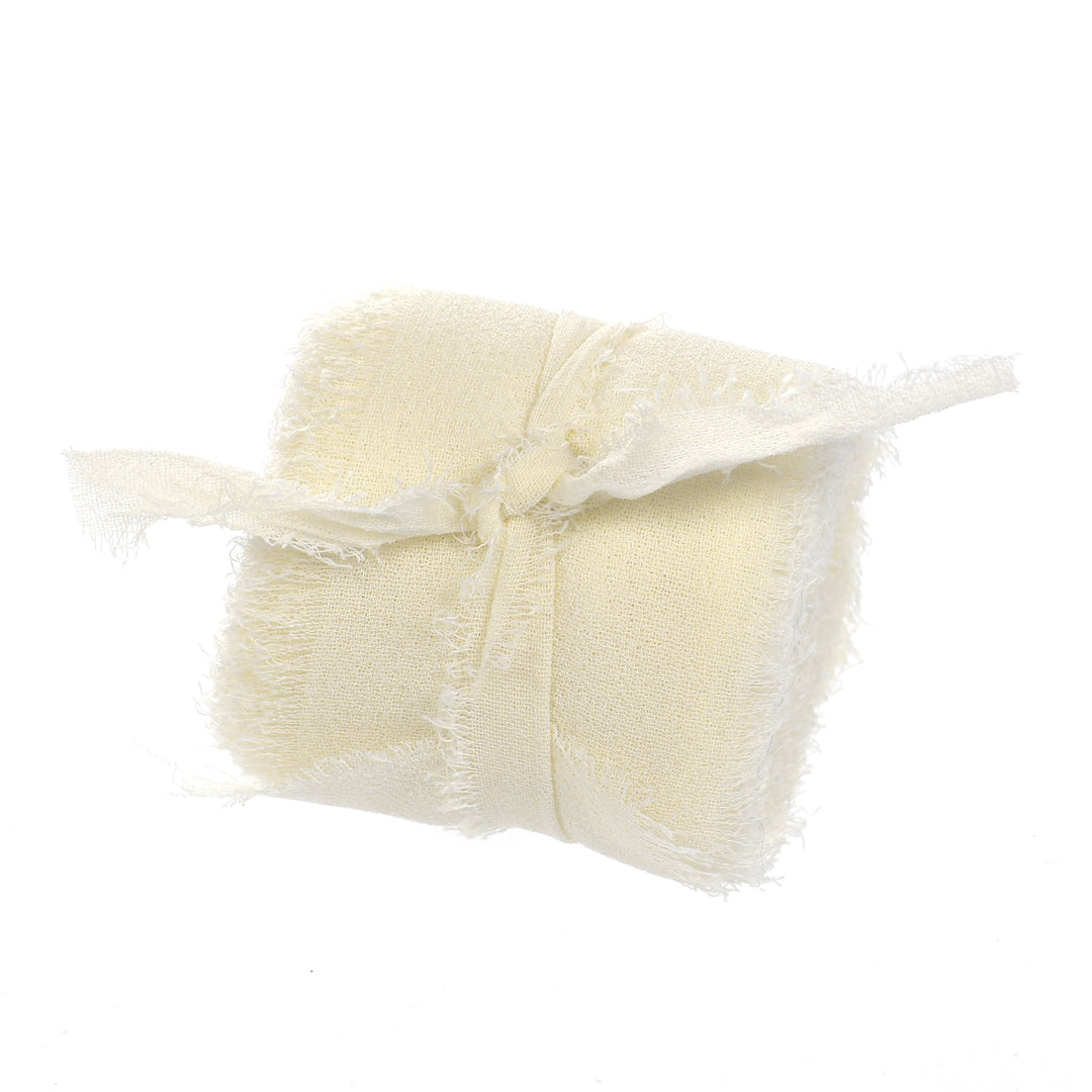 Chiffon Ribbon - Ivory (4cmx4.5m)
