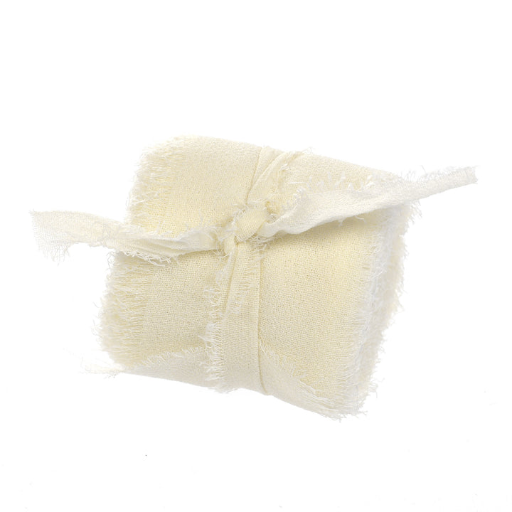 Chiffon Ribbon - Ivory (4cmx4.5m)