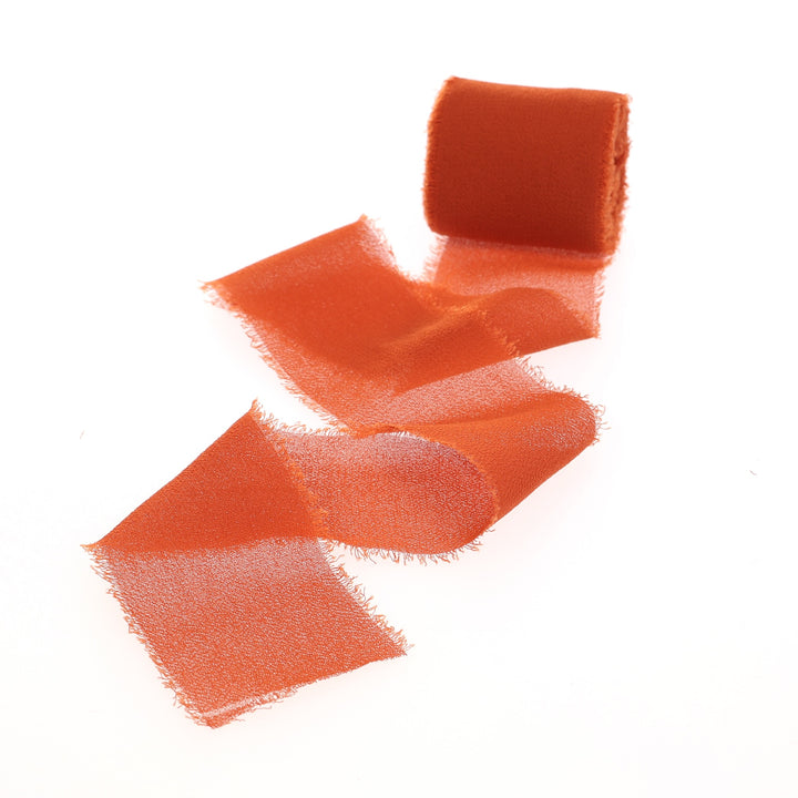 Chiffon Ribbon - Terracotta (4cmx4.5m)