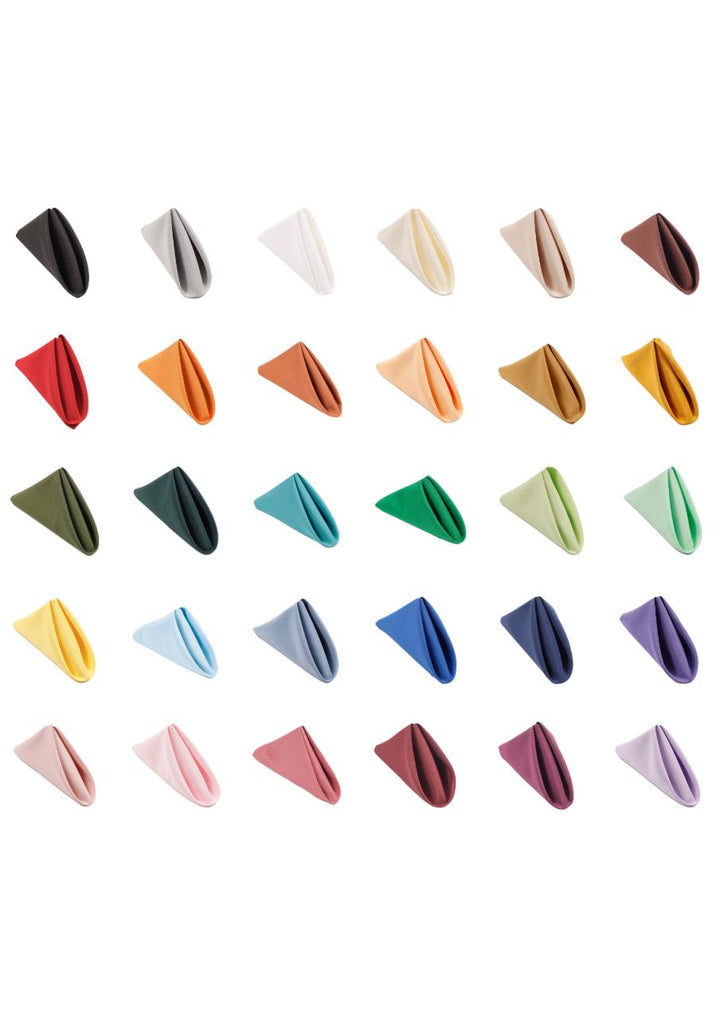Cloth Napkins - Silver (50x50cm)