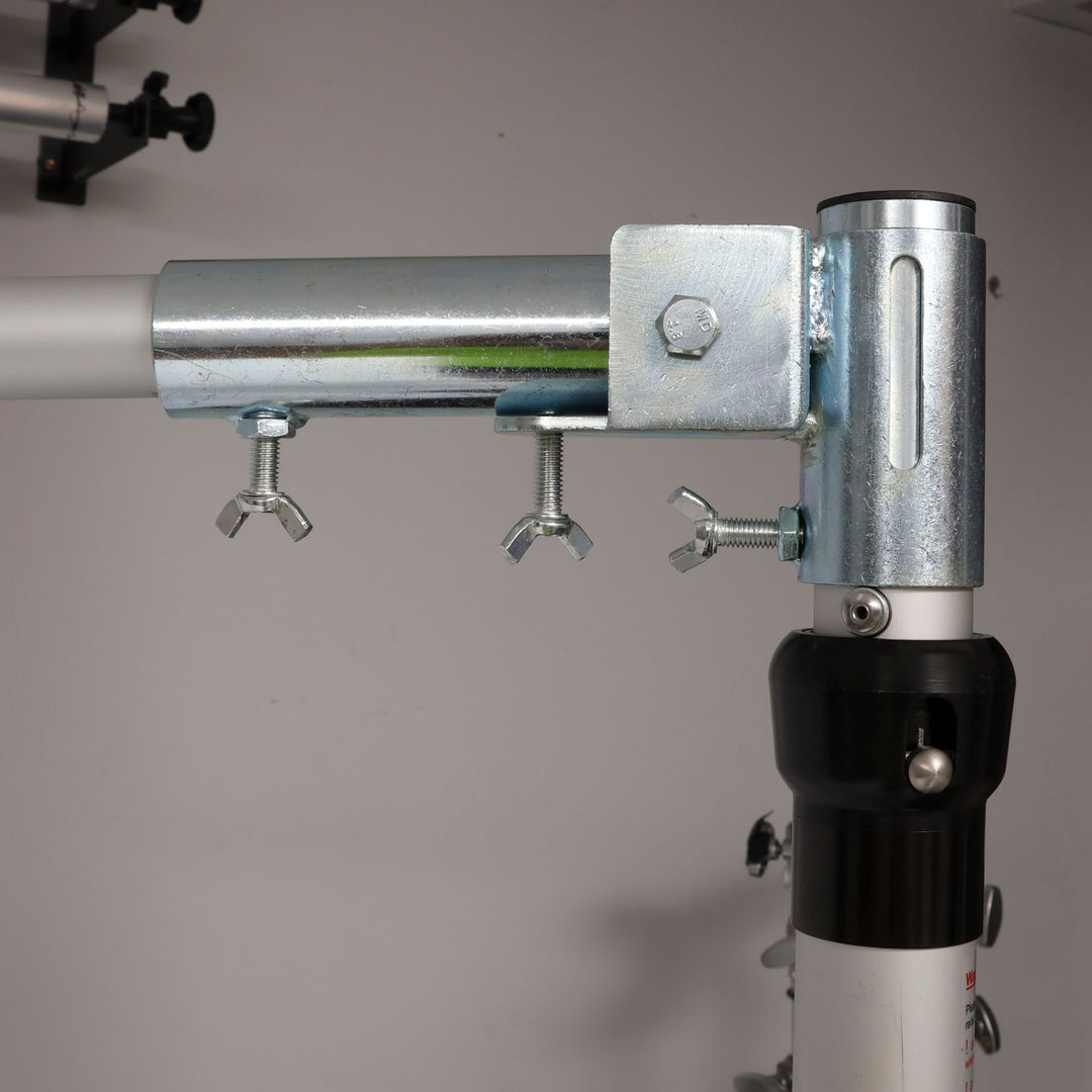 Curved Crossbar for Backdrop Stand - Pipe and Drape (3m wide) how to assemble C