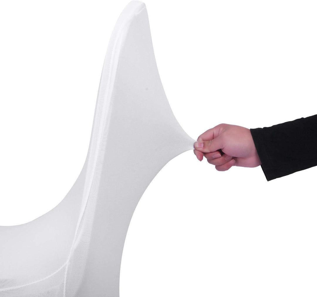 CLEARANCE Madrid Lycra Chair Covers - White (190gsm)