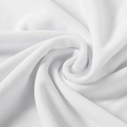 White Lycra Chair Covers (160gsm EasySlip) swirl