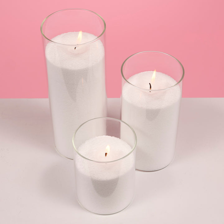 Glass Cylinder Vase (8x15cm) all glass vases 2