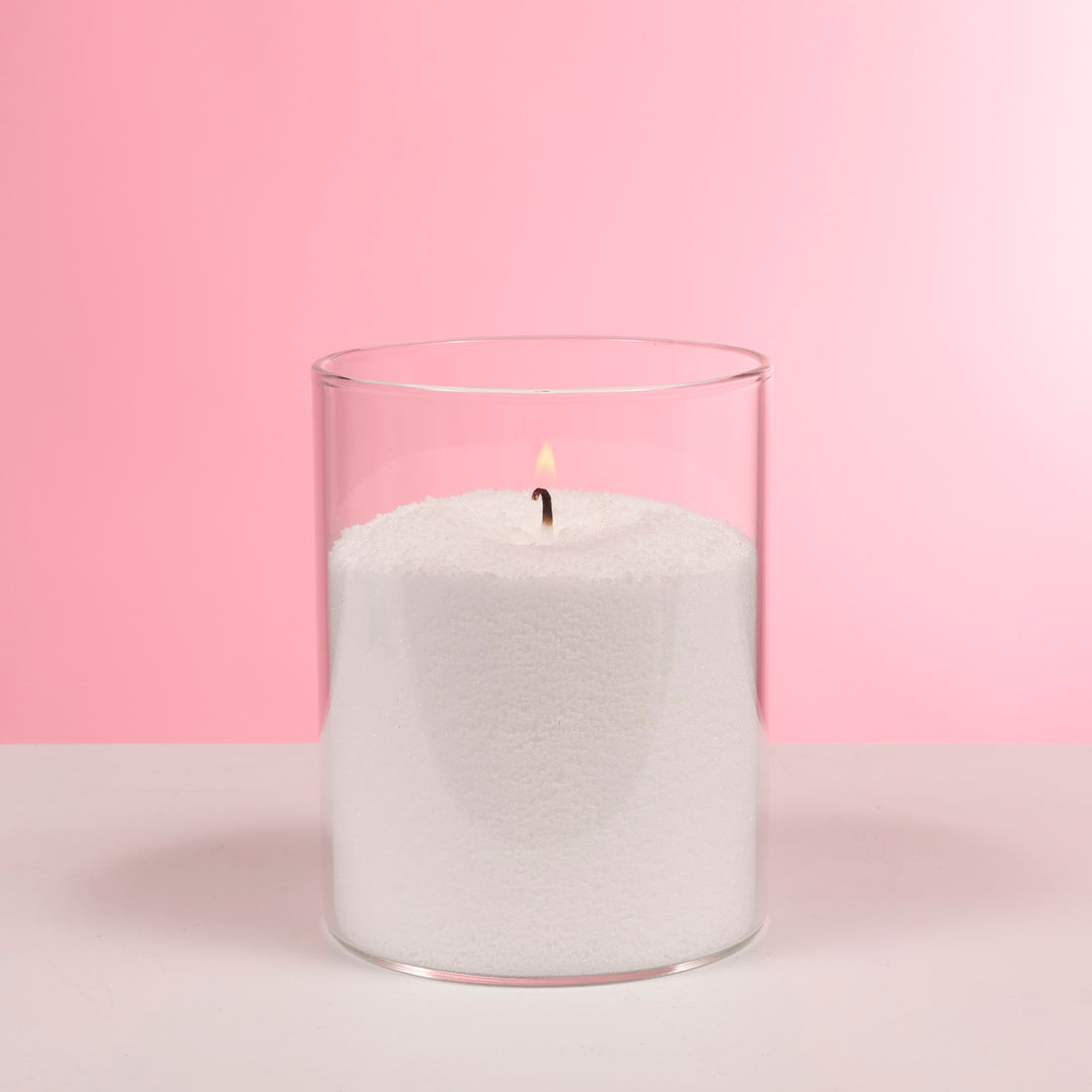 Glass Cylinder Vase (8x10cm)