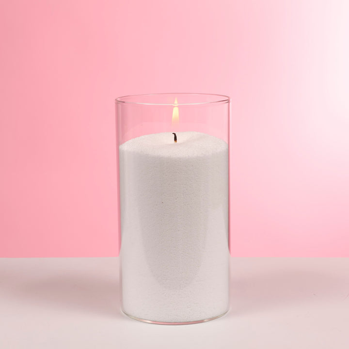 Glass Cylinder Vase (8x15cm)