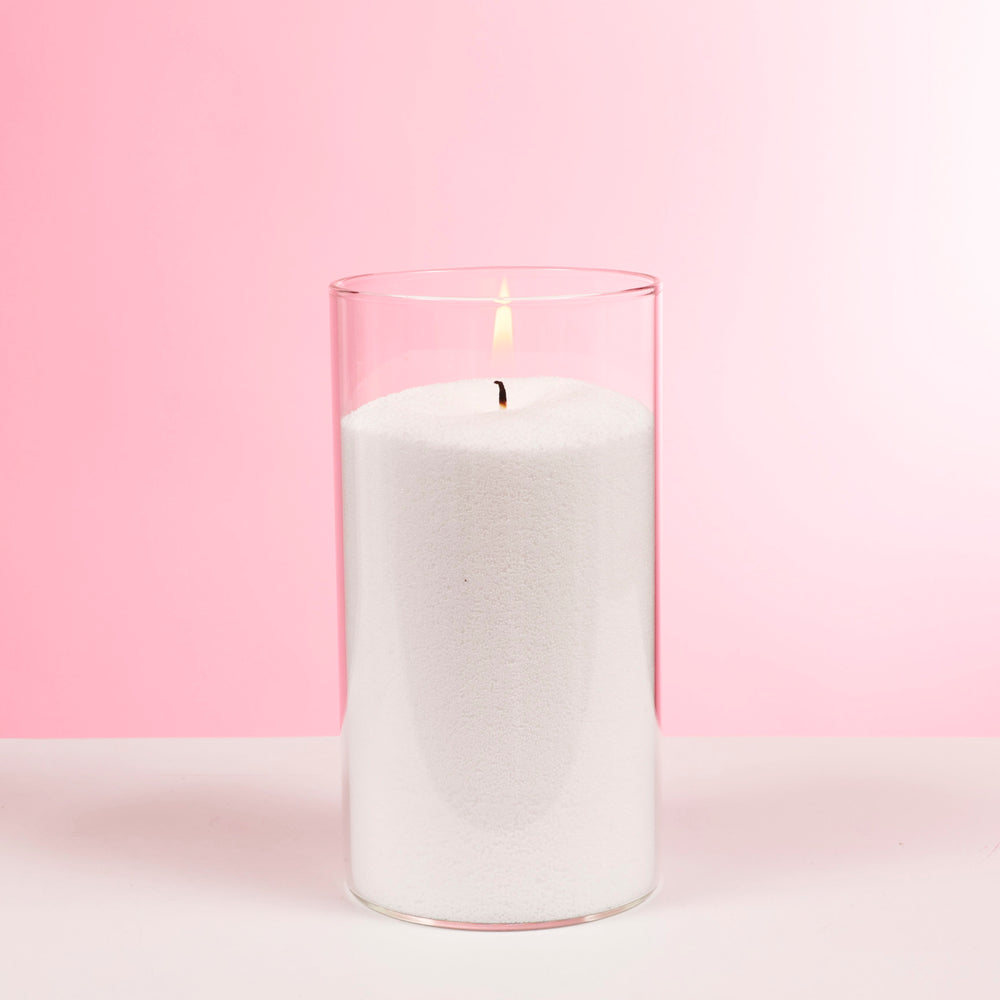 Glass Cylinder Vase (8x15cm)