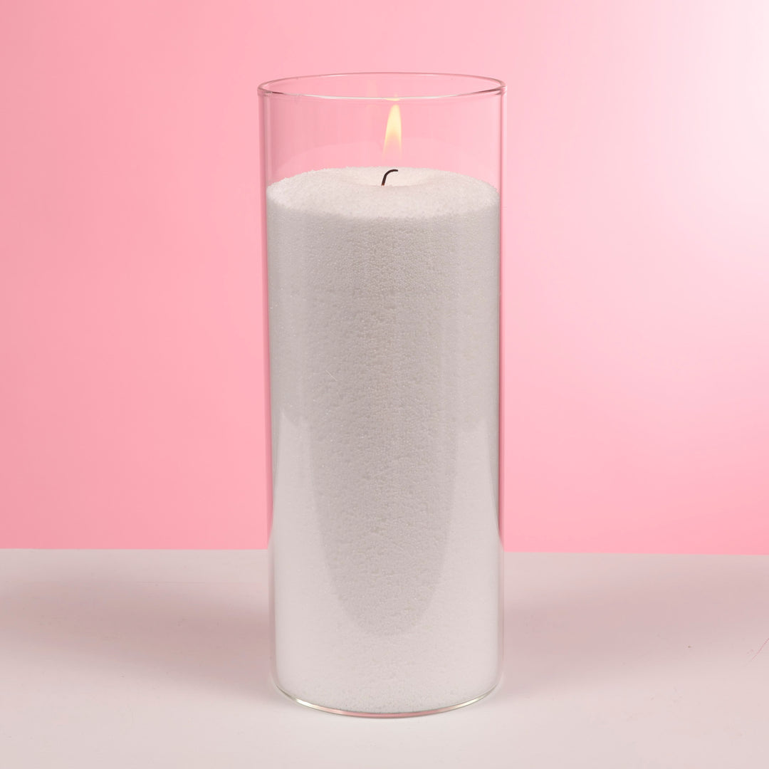 Glass Cylinder Vase (8x20cm)
