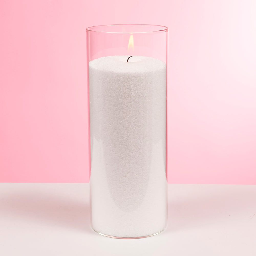 Glass Cylinder Vase (8x20cm)