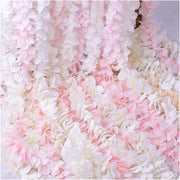 Large Orchid Hanging Garland - Ivory (2m)