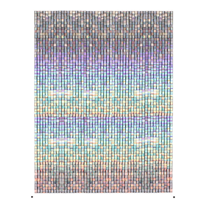 Sequin Shimmer Wall Backdrop & Frame Package - Holographic