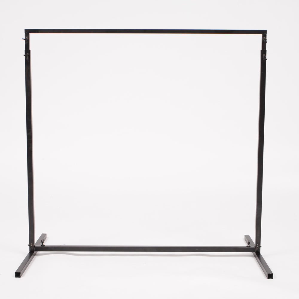 Height Adjustable Freestanding Stand Frame - Black (90cm wide x150cm high) smallest size