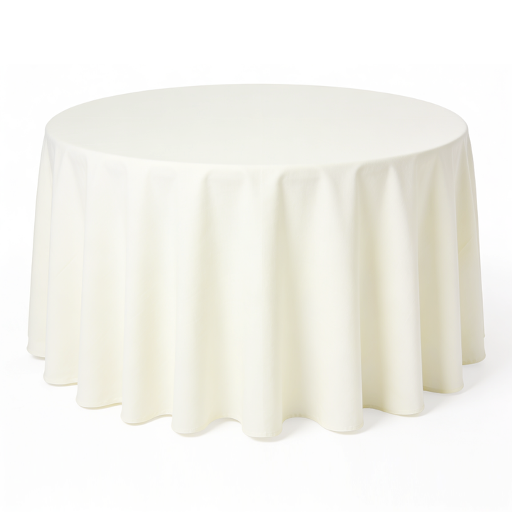 Round Tablecloth - Ivory (300cm)