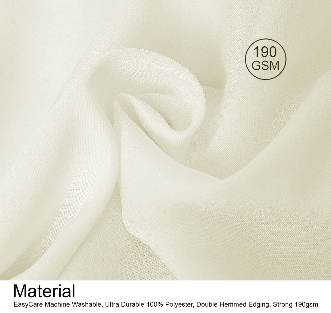 Rectangle Tablecloth - Ivory (153x320cm)