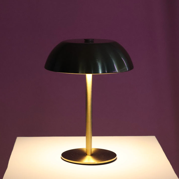Portable Rechargeable Table Lamp - Gold Dome