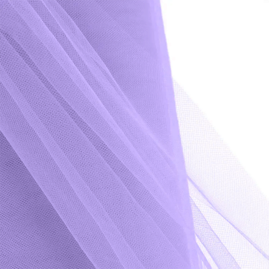 Large Soft Tulle Fabric Roll - Lavender (1.6mx36m)