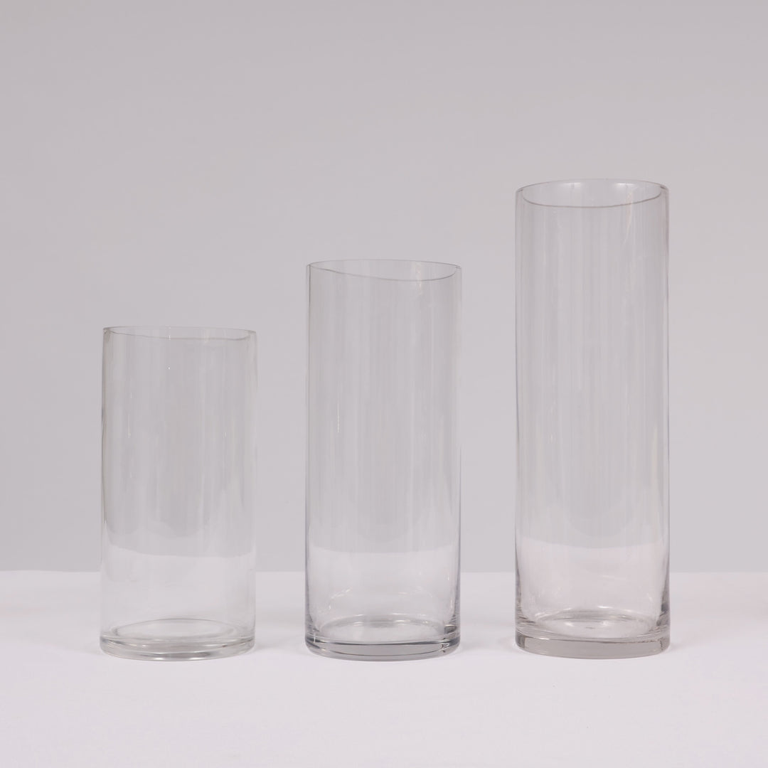 LED Candle & Vase Package (3 Candles, 3 Vases)