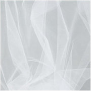 Large Tulle Fabric Roll - White (1.6mx36m)