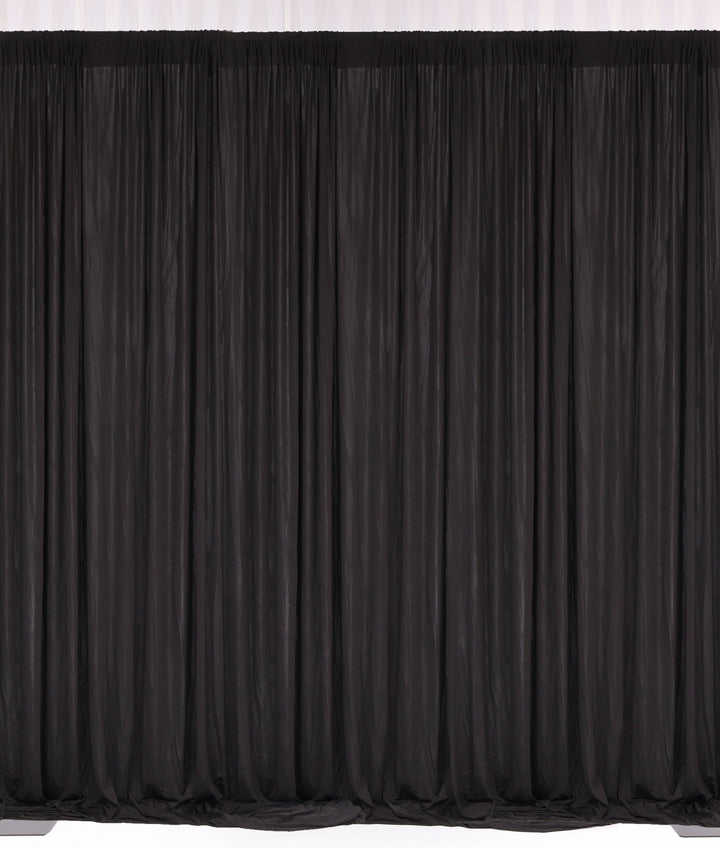 Lycra Backdrop Convertible Panels - Black (1.6x3m)