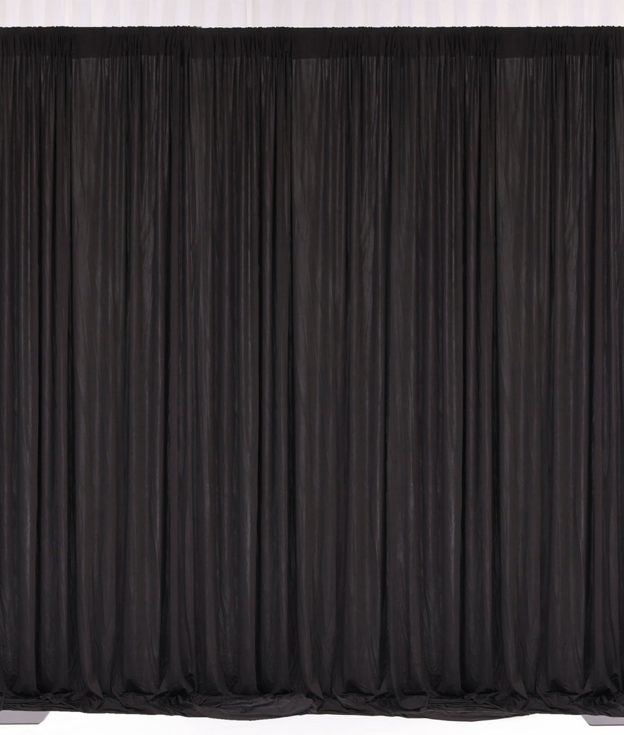 Lycra Backdrop Convertible Panels - Black (1.6x3m)
