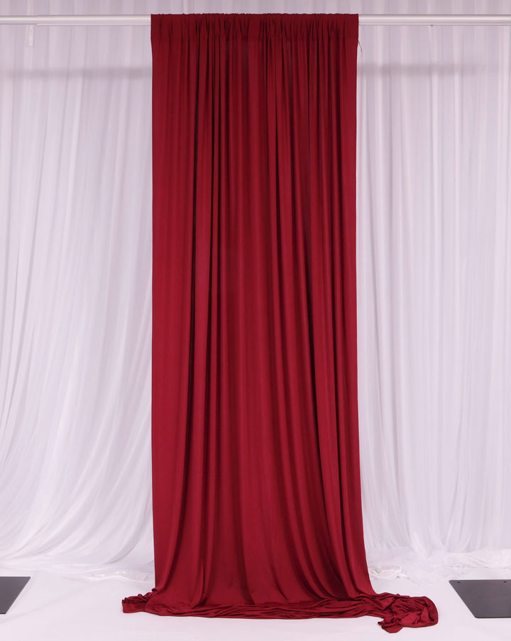 Lycra Backdrop Convertible Panels - Burgundy (1.6x3m)