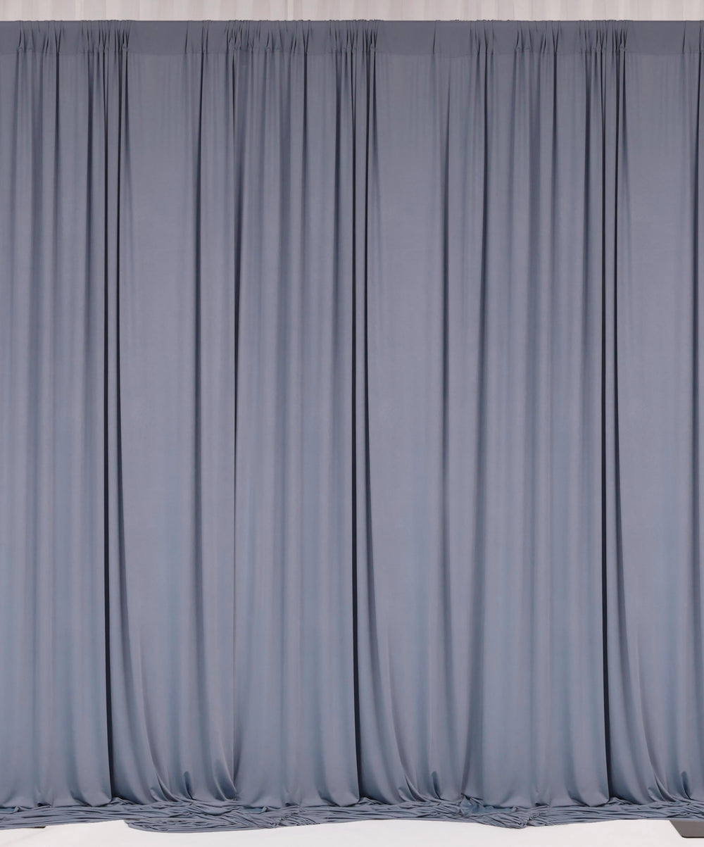 Lycra Backdrop Convertible Panels - Dusty Blue (1.6x3m)