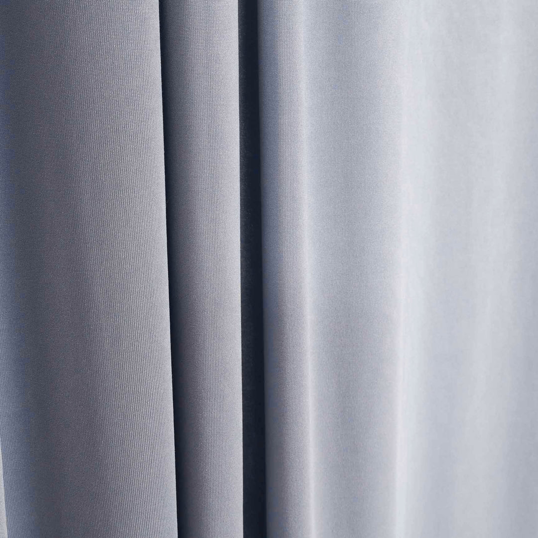 Lycra Backdrop Convertible Panels - Dusty Blue (1.6x3m) close up
