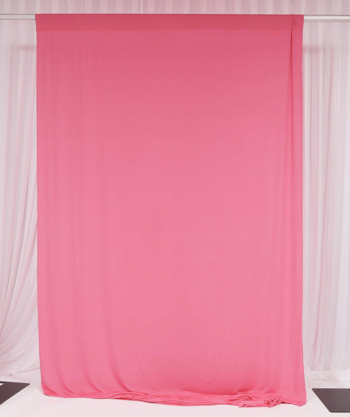 Lycra Backdrop Convertible Panels - Hot Pink (1.6x3m) flat curtain