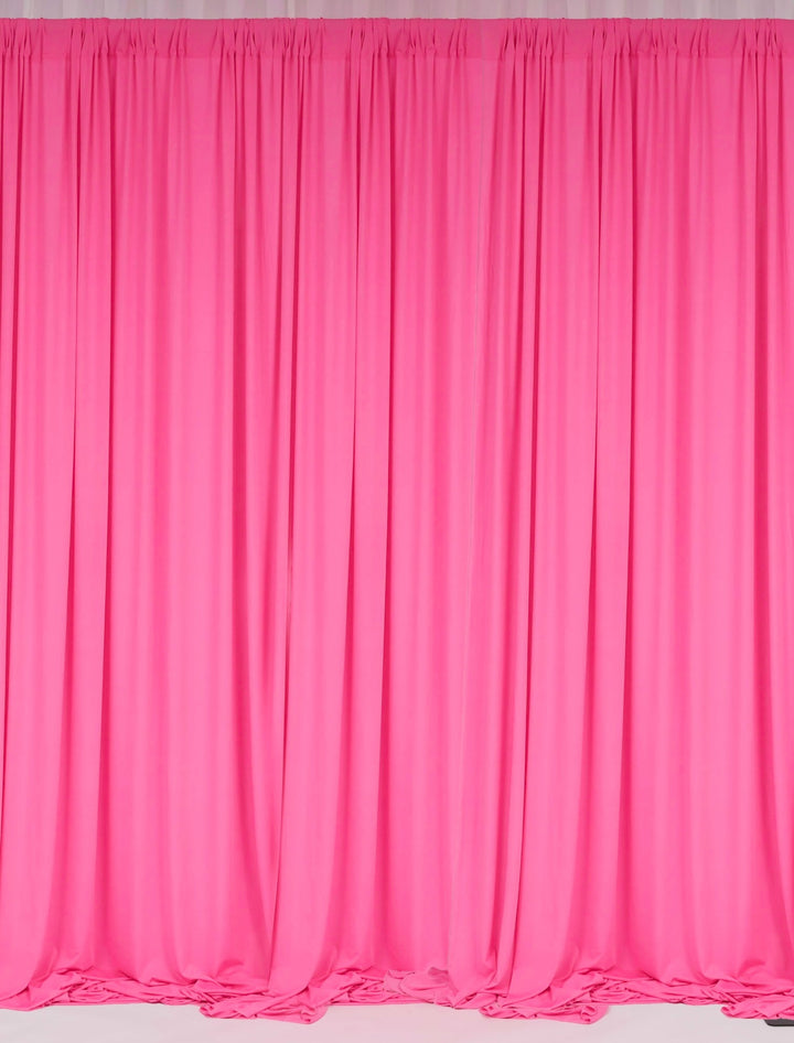 Lycra Backdrop Convertible Panels - Hot Pink (1.6x3m), 3 panels together