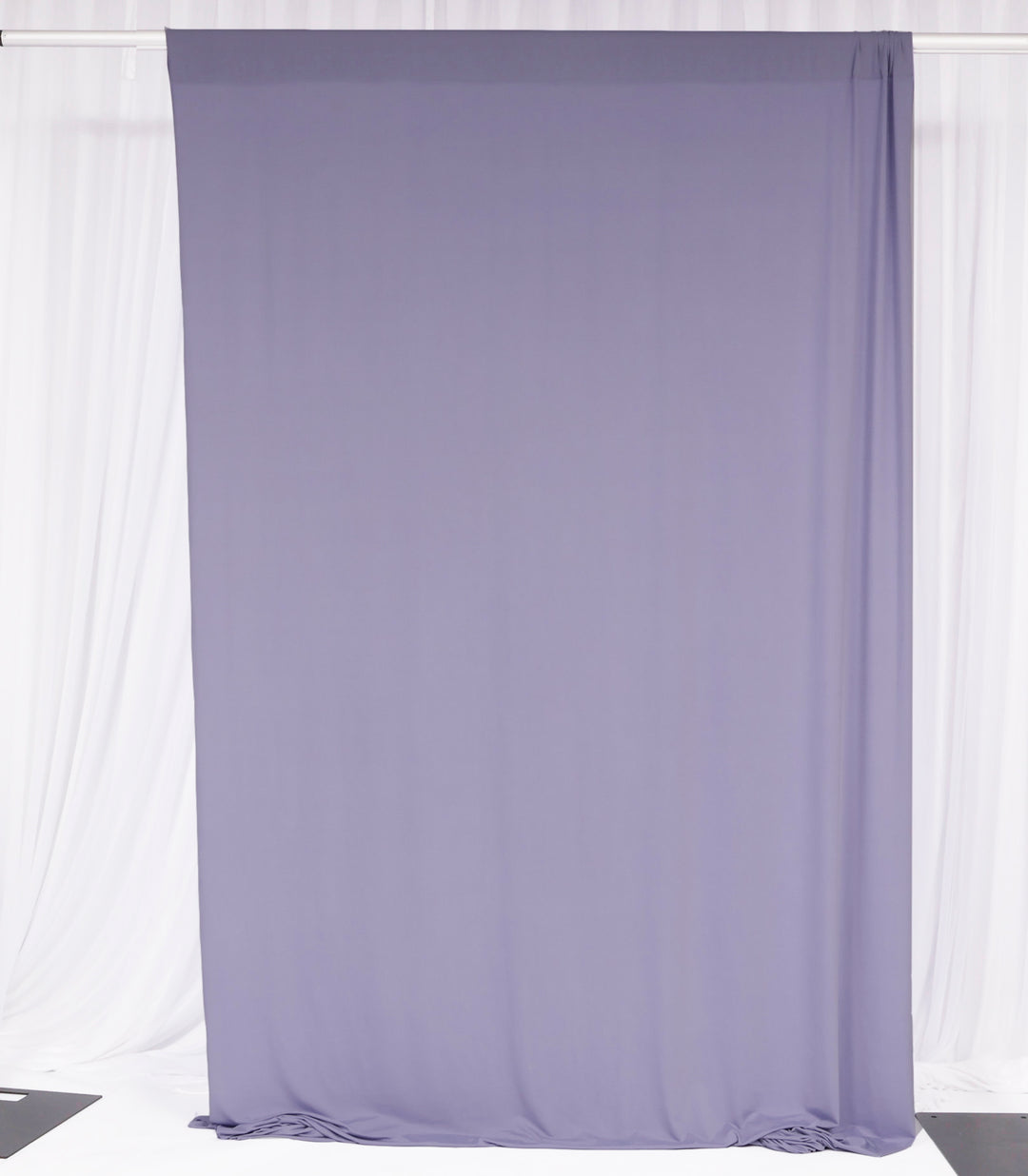 Lycra Backdrop Convertible Panels - Lavender (1.6x3m) flat