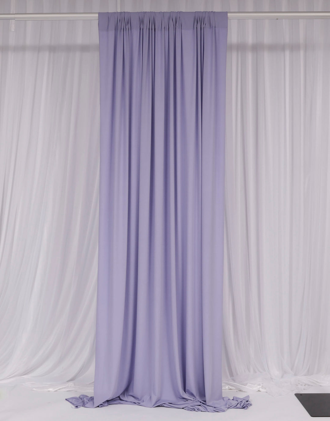 Lycra Backdrop Convertible Panels - Lavender (1.6x3m) curtain style