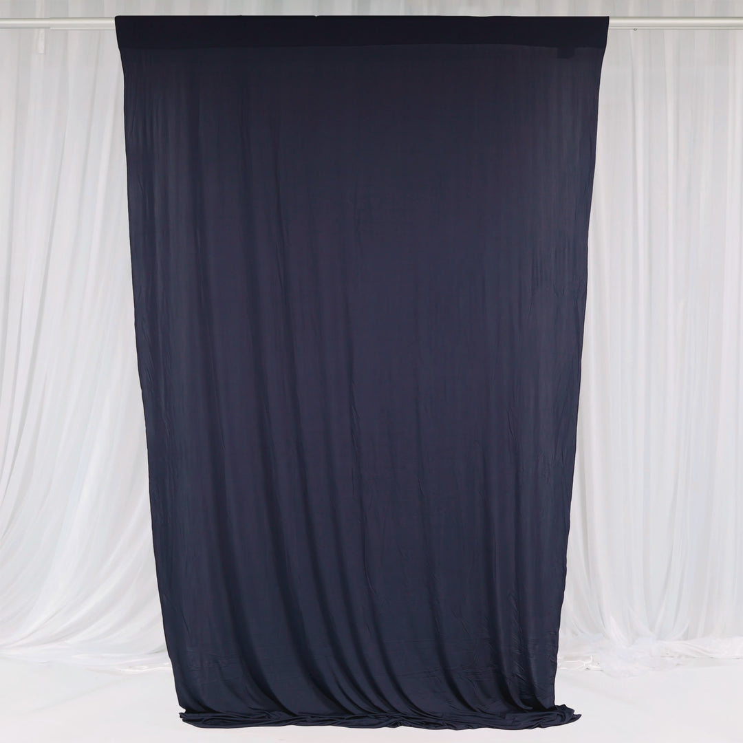 Lycra Backdrop Convertible Panels - Navy (1.6x3m) flat panel