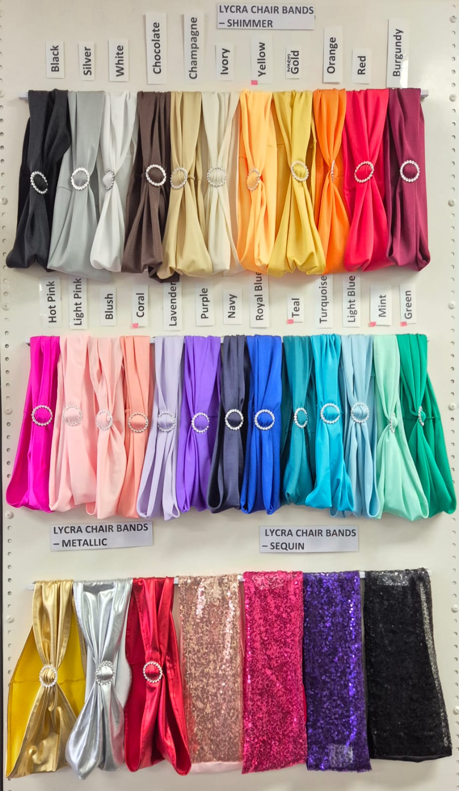 Lycra_Chair_Band_Colour_Range