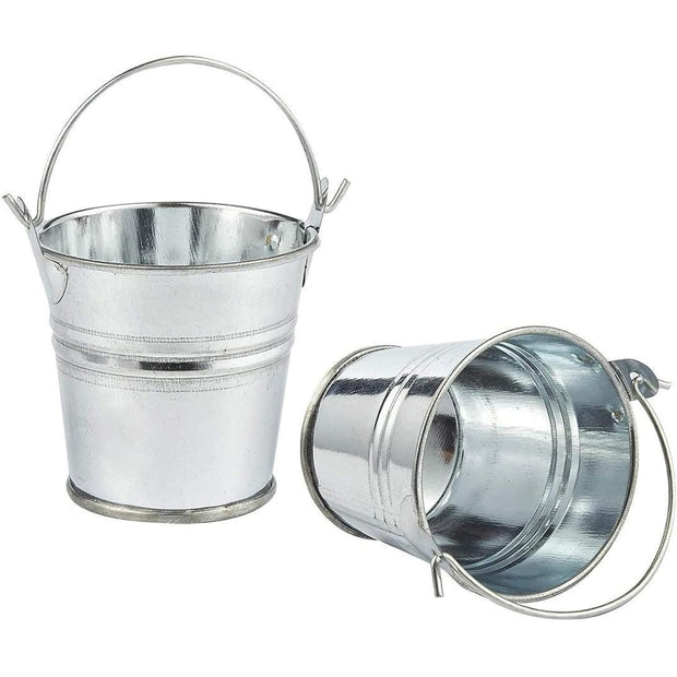 Mini Tin Bucket 7cm diameter x 7.7cm high