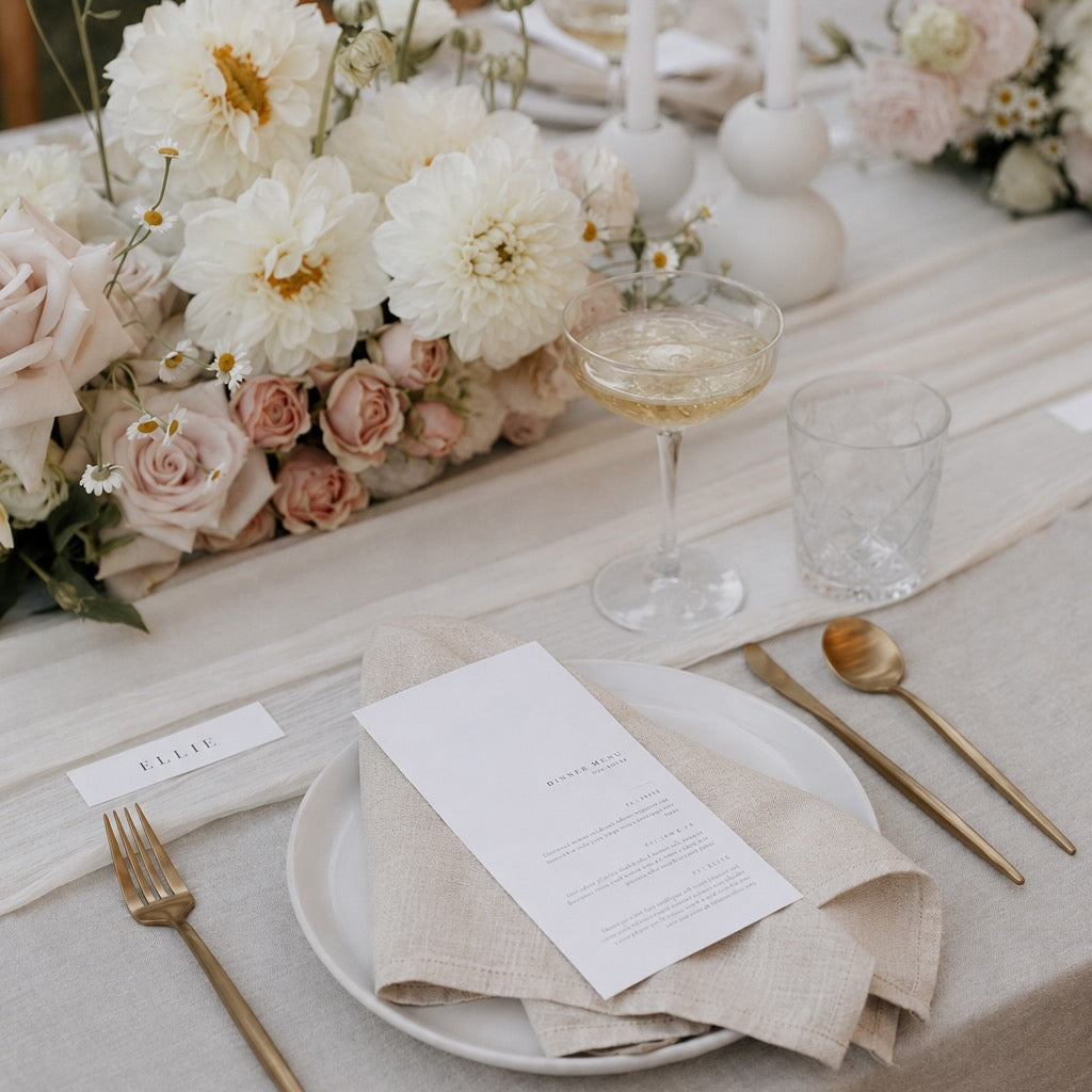 100% Linen Napkins (40x40cm)