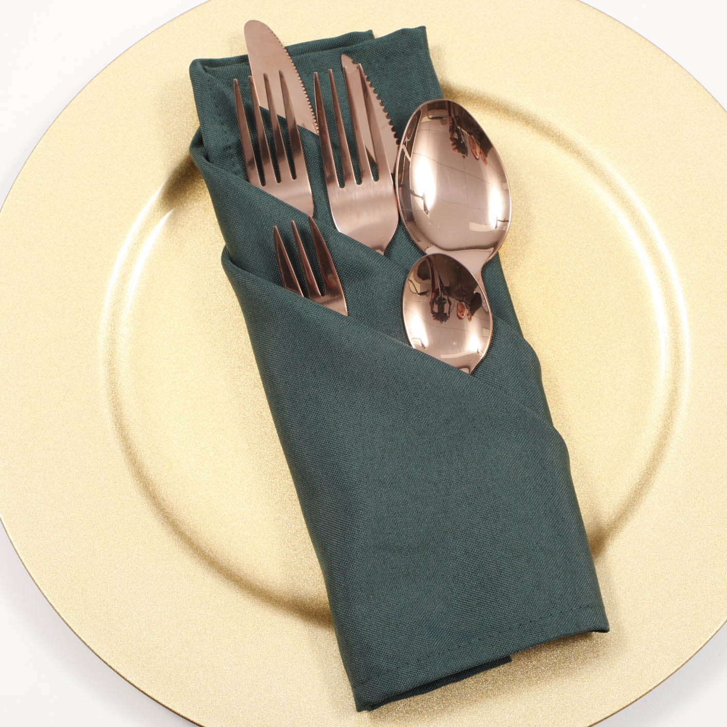 Shop Cloth Napkins (Hunter Green) Linen Napkins Luna Wedding